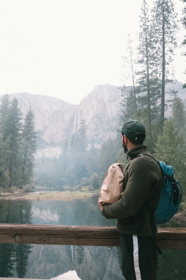 Before nightfall in Yosemite